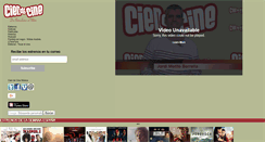 Desktop Screenshot of ciendecine.com